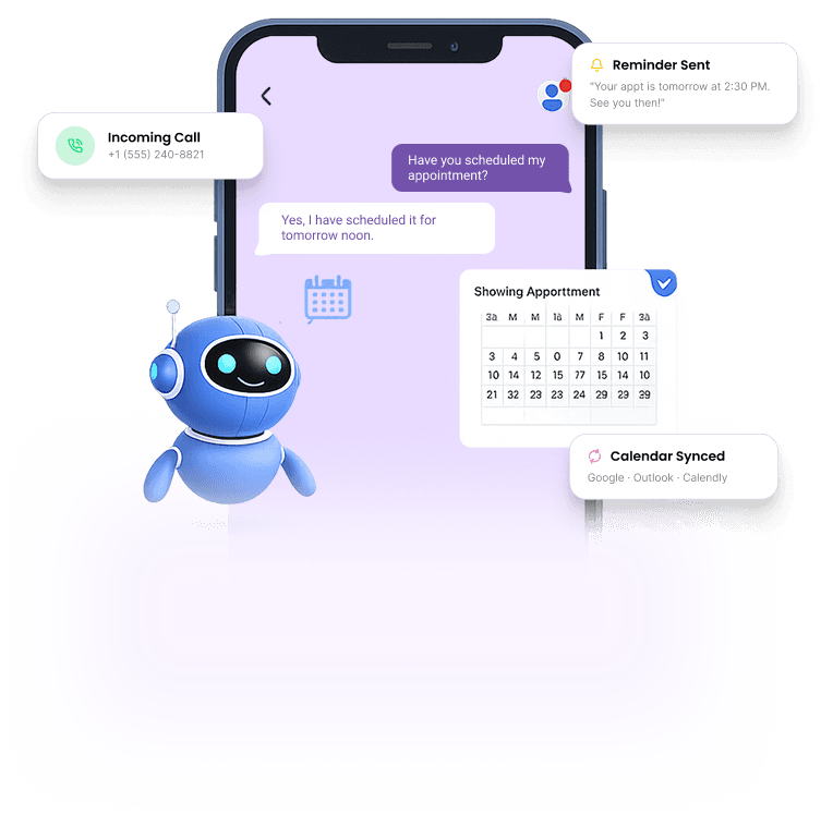 AI Appointment Booking Hero Light